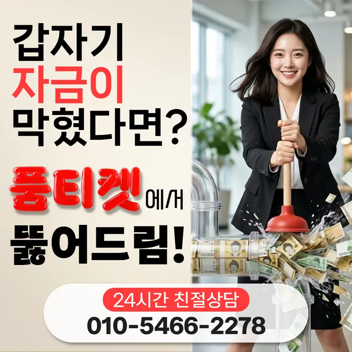 품티켓 틴캐시소액결제미납 이용 정지와 해제 안내 안내 이미지